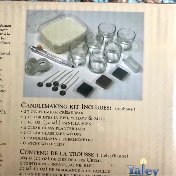 NIP Creme CANDLE Crafting MAKING KIT - Picture 3 of 7